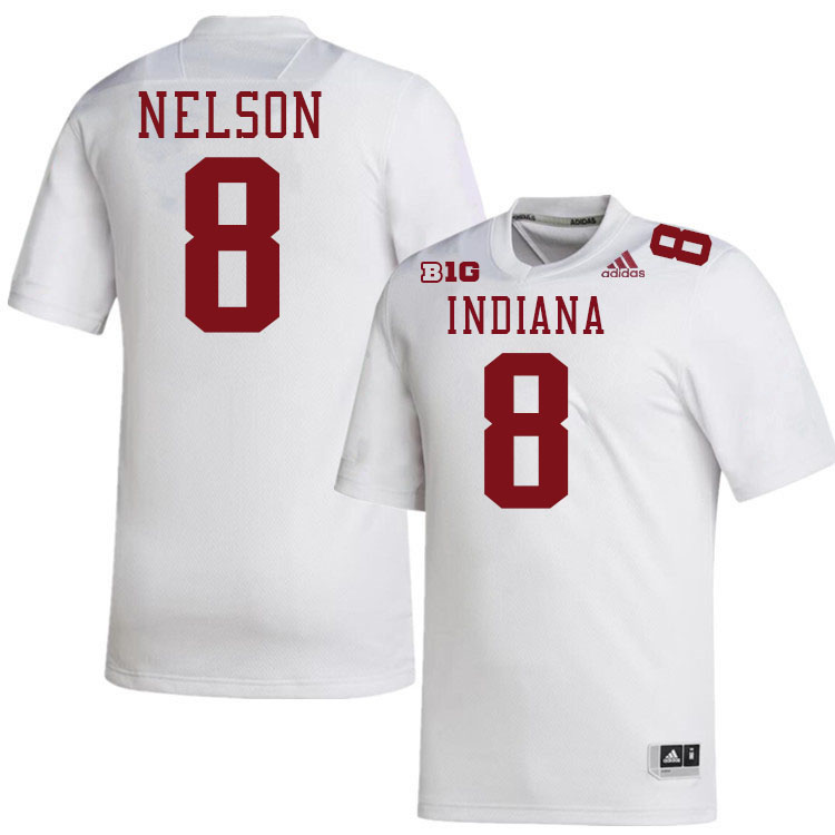 PJ Nelson Indiana Jerssey,Indiana University Hooisers Football Jersey,Uniforms-White